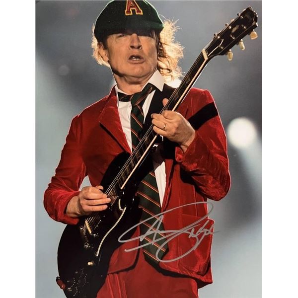 AC/DC Angus Young signed photo