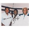Image 1 : Muhammad Ali and Joe Frazier signed photo. GFA Authenticated