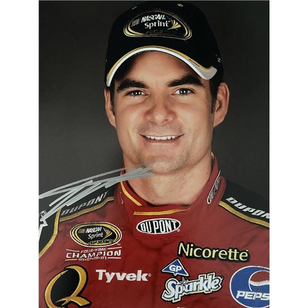 NASCAR Champion Jeff Gordon signed photo