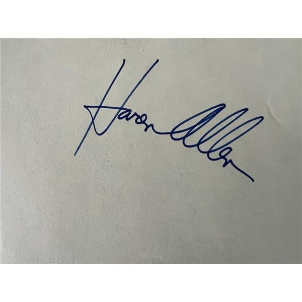 Raiders of the Lost Ark Karen Allen autograph