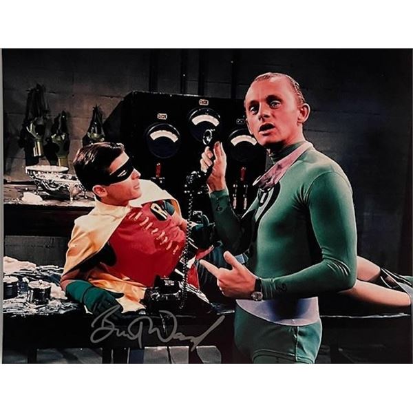 Batman And Robin Burt Ward Signed Photo