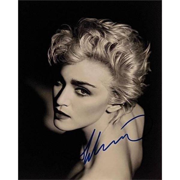 Madonna Signed Photo