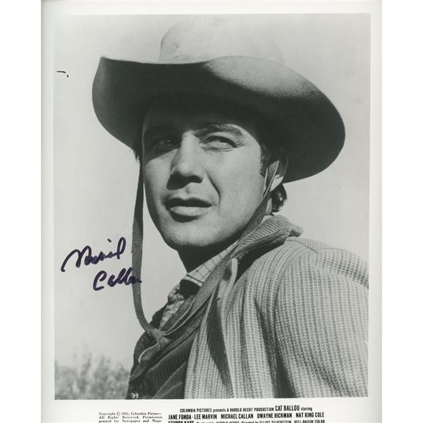 Michael Callan signed "Cat Ballou" photo