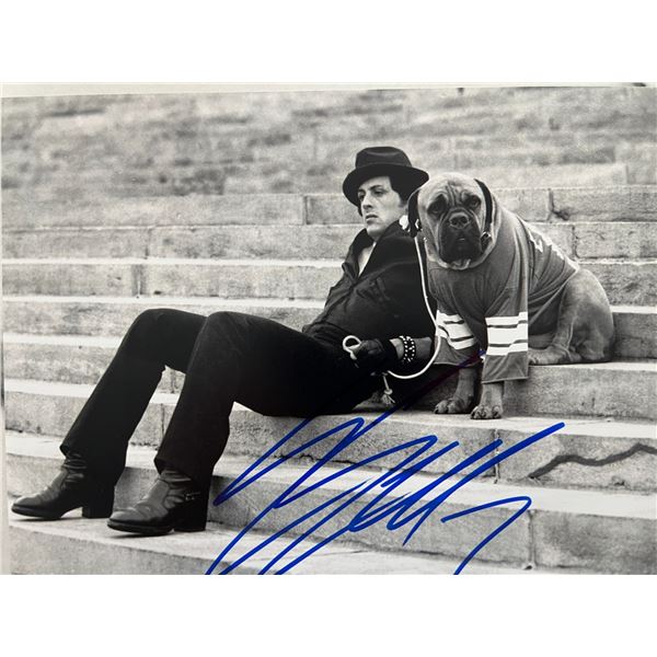 Rocky  Sylvester Stallone signed photo