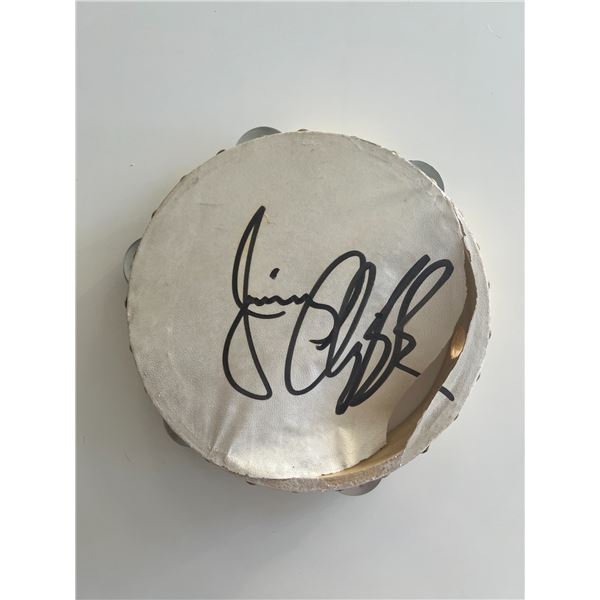 Jimmy Cliff signed tambourine