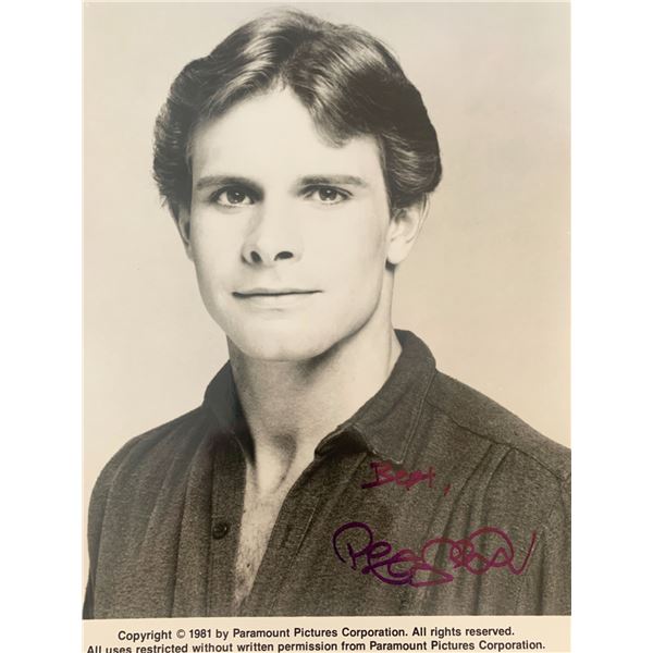 Newhart Peter Scolari singed photo