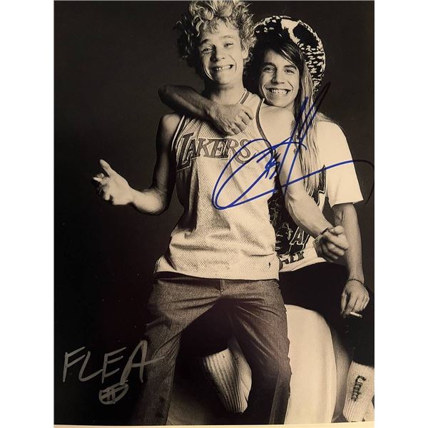 Red Hot Chili Peppers band signed photo