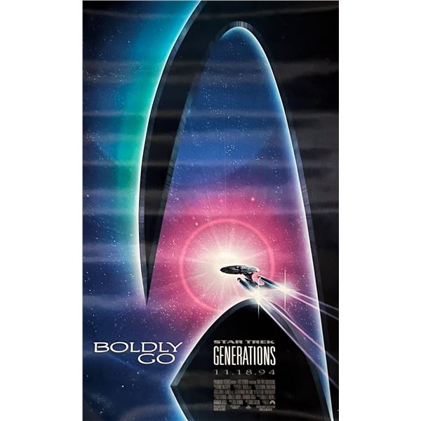 Star Trek Generations original mini poster