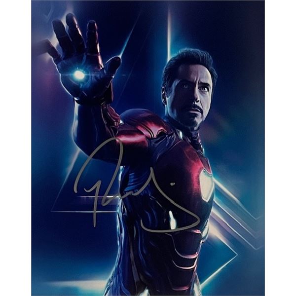 Iron Man Robert Downey Jr Signed Photo