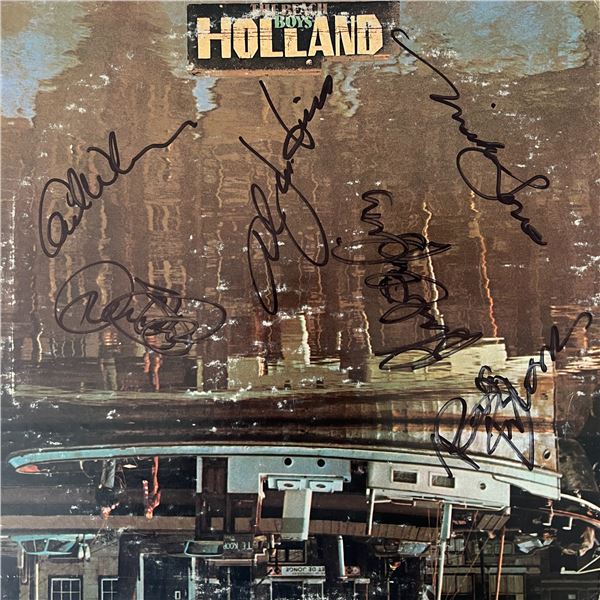 The Beach Boys Holland signed album