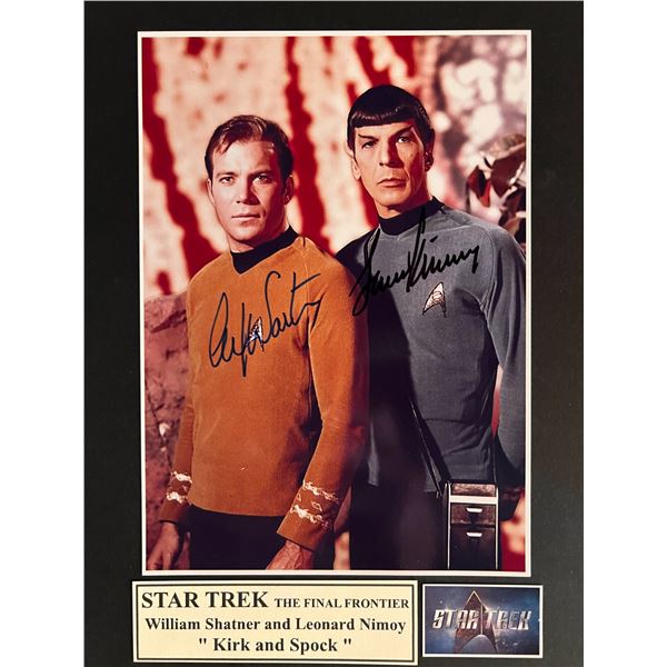 Star Trek cast signed photo