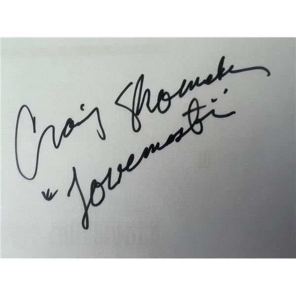 Craig Shoemaker original signature