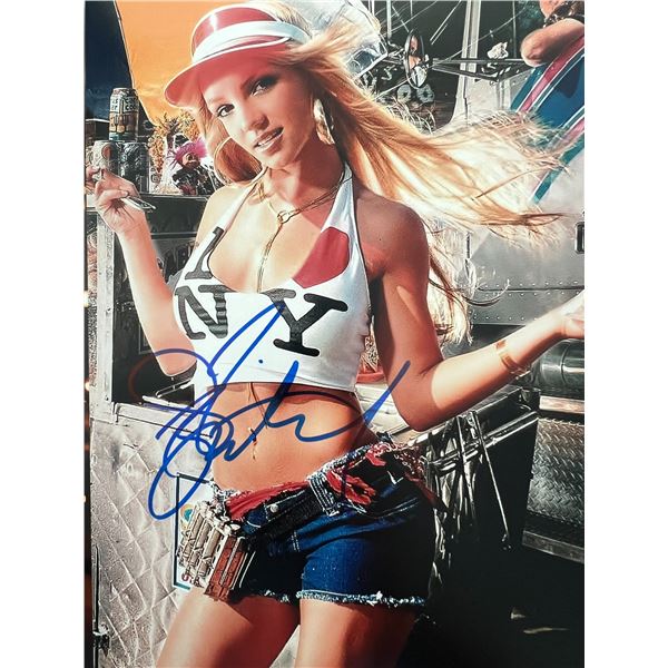 Britney Spears signed photo