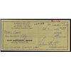 Image 1 : Bonnie And Clyde Warren Beatty Signed Check
