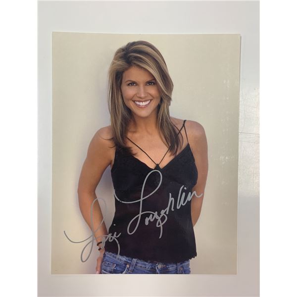Lori Loughlin signed photo