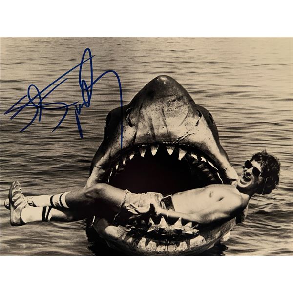 Jaws Steven Spielberg signed photo