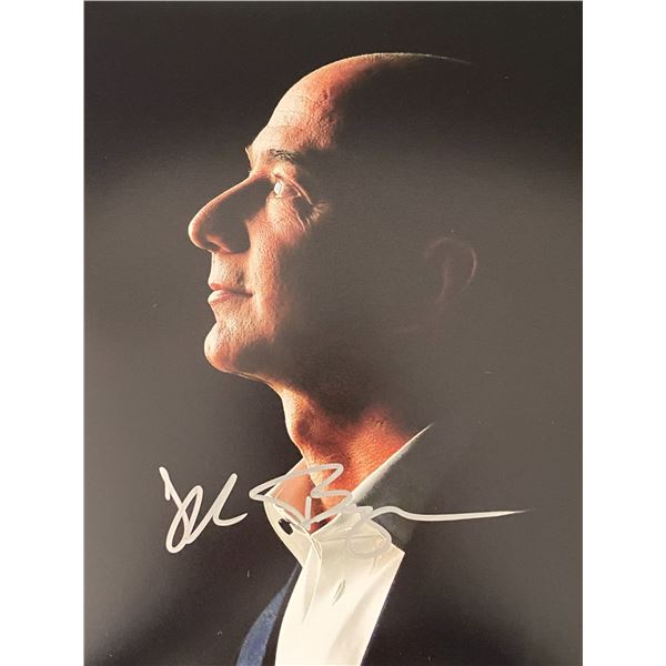 Amazon Founder Jeff Bezos signed photo