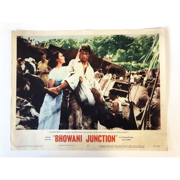 Bhowani Junction original 1955 vintage lobby card