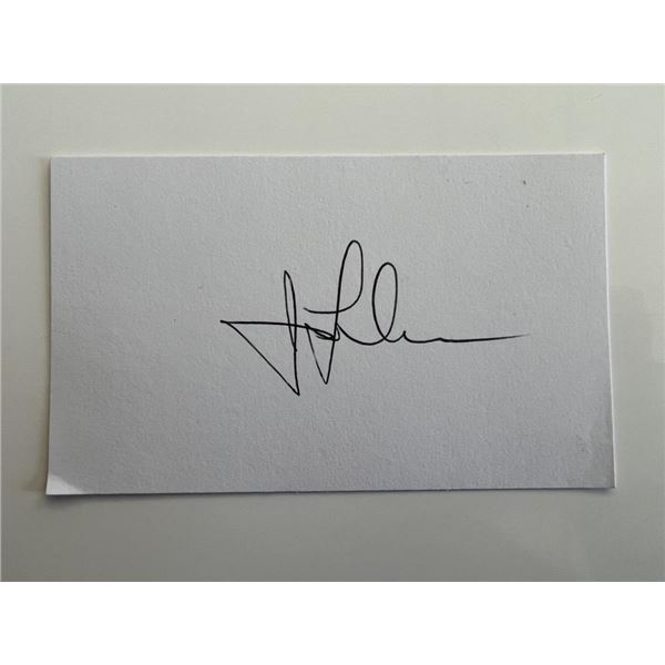 Jim Lelever original signature