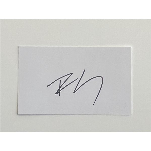 Robert Cray original signature