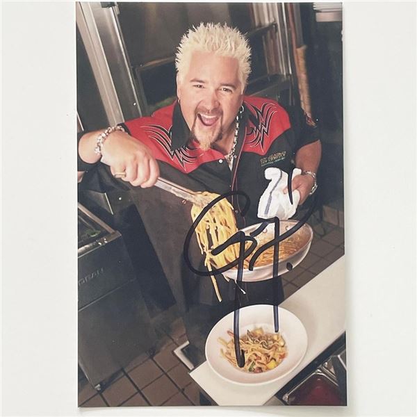 Chef Guy Fieri signed photo