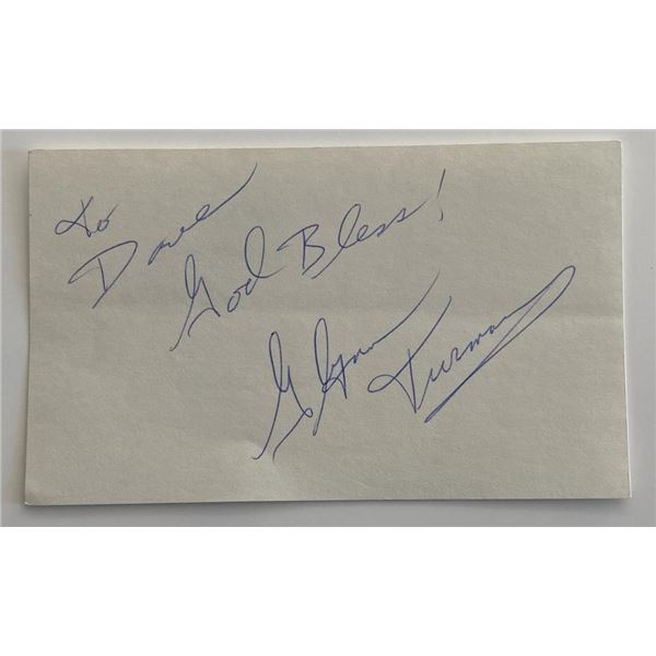 A Different World Glynn Turman original signature