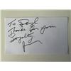 Image 1 : Singer Jay Black original signature