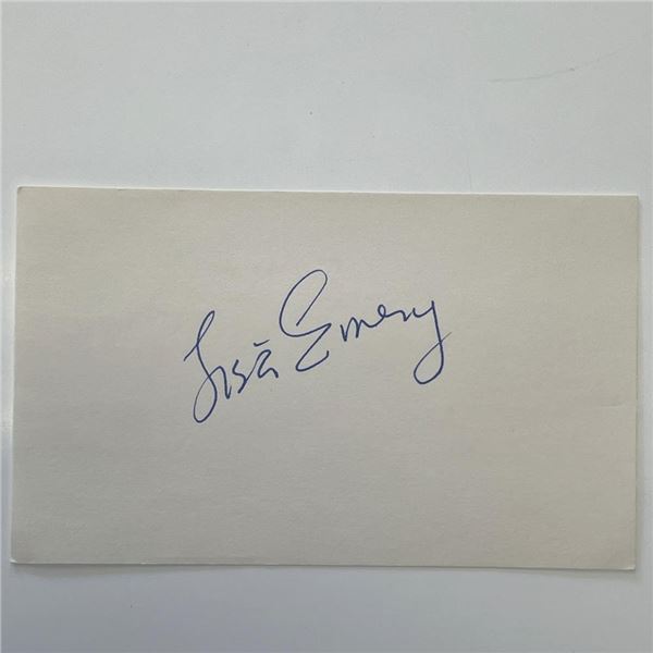 Lisa Emery original signature