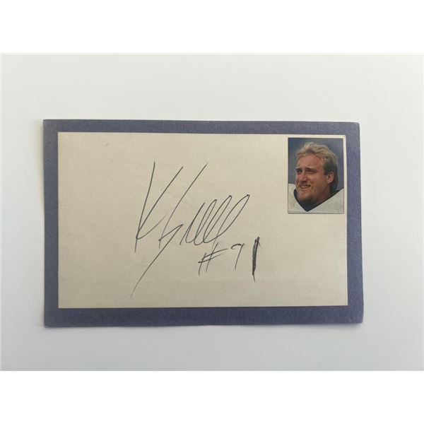 Kevin Greene original signature and photo