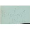 Image 1 : Michael Whalen signature cut
