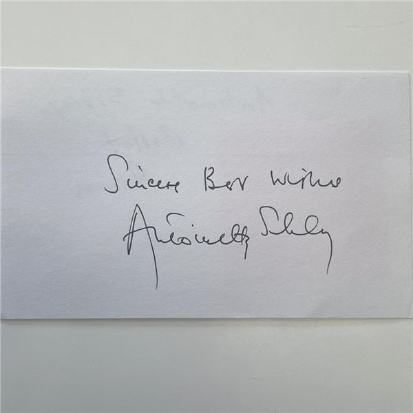 Prima ballerina Antoinette Sibley original signature