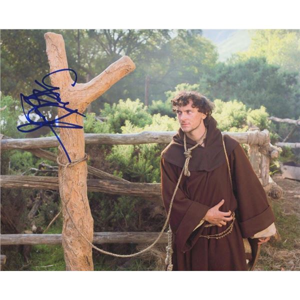 Vikings George Blagden signed photo