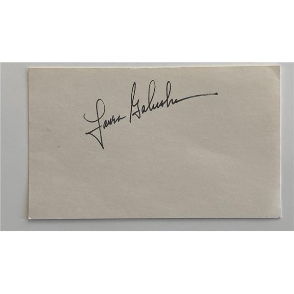 Laura Galusha original signature