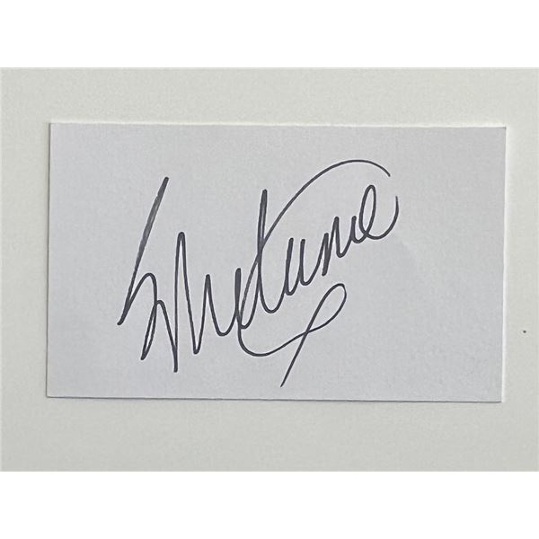 Sporty Spice Melanie C original signature