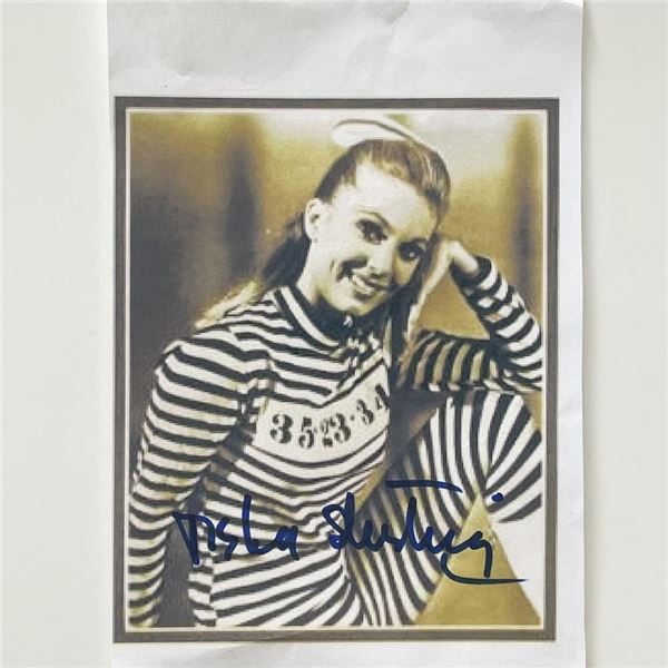 Coogan's Bluff Tisha Sterling signed photo