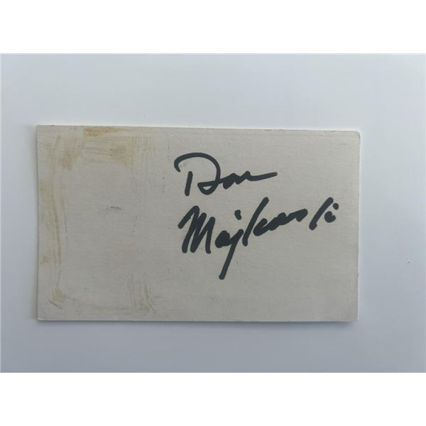 Don Majkowski original signature