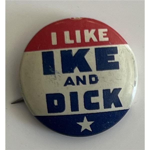 Eisenhower presidential campaign pin