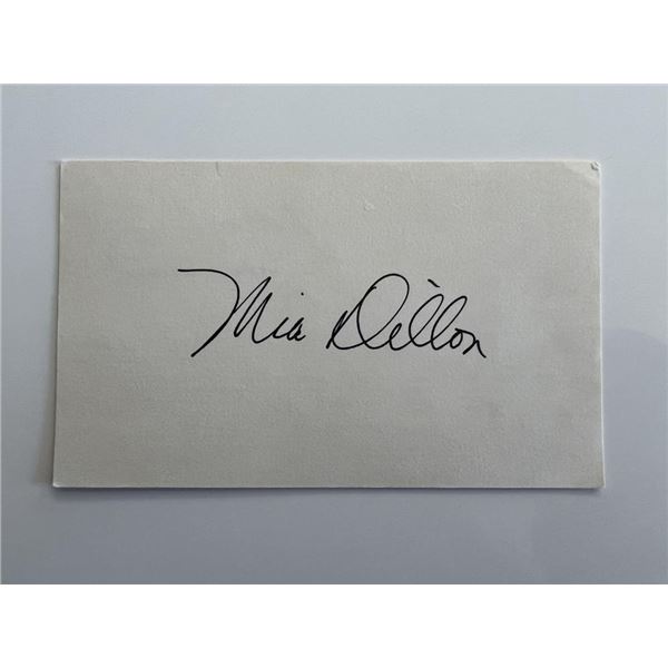 Mia Dillon original signature