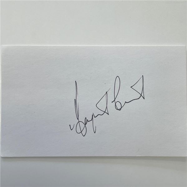 Tennis player Margaret Court original signature