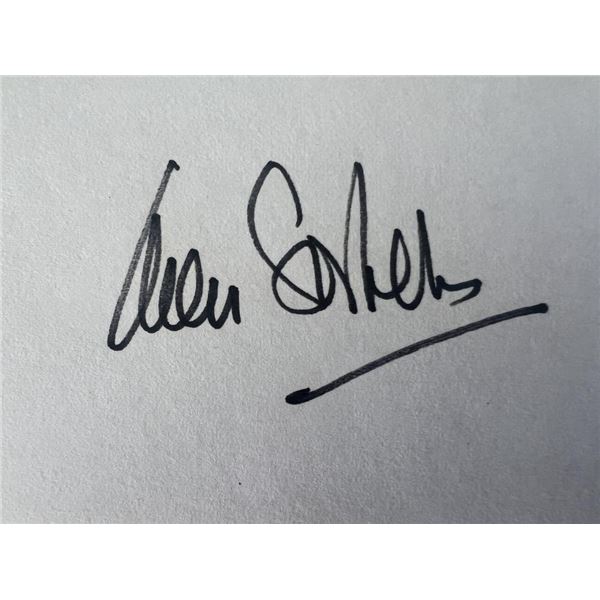 Ann Sothern original signature