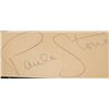 Image 1 : Hopalong Cassidy's Paula Stone signature cut