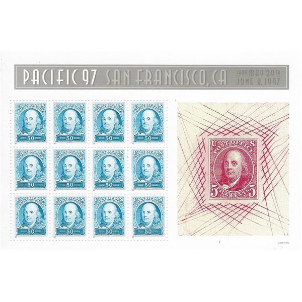 Pacific '97 San Francisco Stamp Set. May 29-June 8, 1997