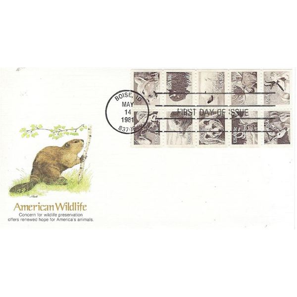 American Wildlife FDC