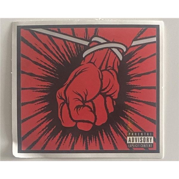 Metallica St. Anger cover sticker