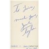 Image 1 : Beverly Hills 90210 Josh Taylor signed note