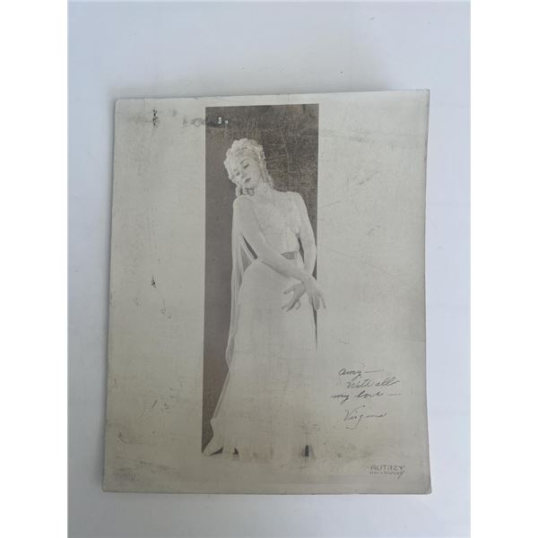 Vintage signed photo