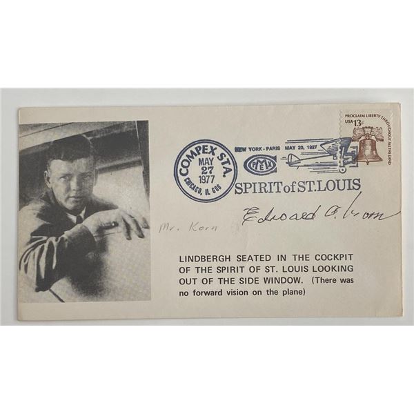 Edward D. Korn signed cover