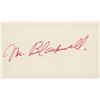 Image 1 : Mr. Blackwell signature cut