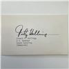 Image 1 : U.S. Senator Ernest F. Hollings original signature