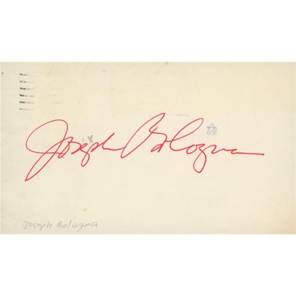 My Favorite Year Joe Bologna signature cut